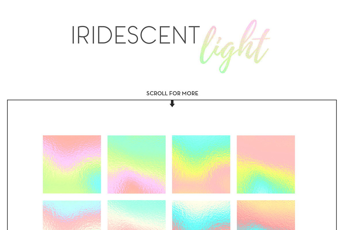 Iridescence - light & blues styles preview 2