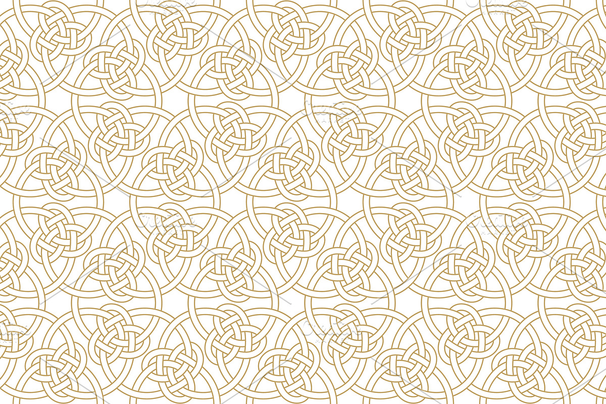 Seamless patterns in celtic style, a Pattern Graphic by RevelStockart (Photo 5 of 15)