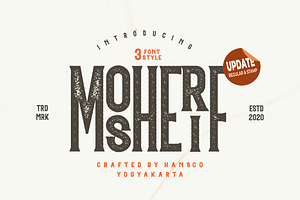 Mosherif - Vintage Serif Font