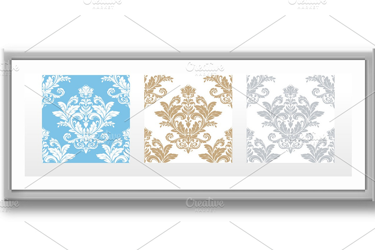 Wallpapers in the style of Baroque., a Pattern Graphic by RODINA (Photo 3 of 3)