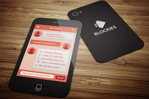 Smart Phone Business Card V.1