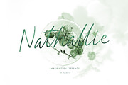 Nathallie, a Handwritten Font by rudiSasori (Thumbnail 1 of 12)