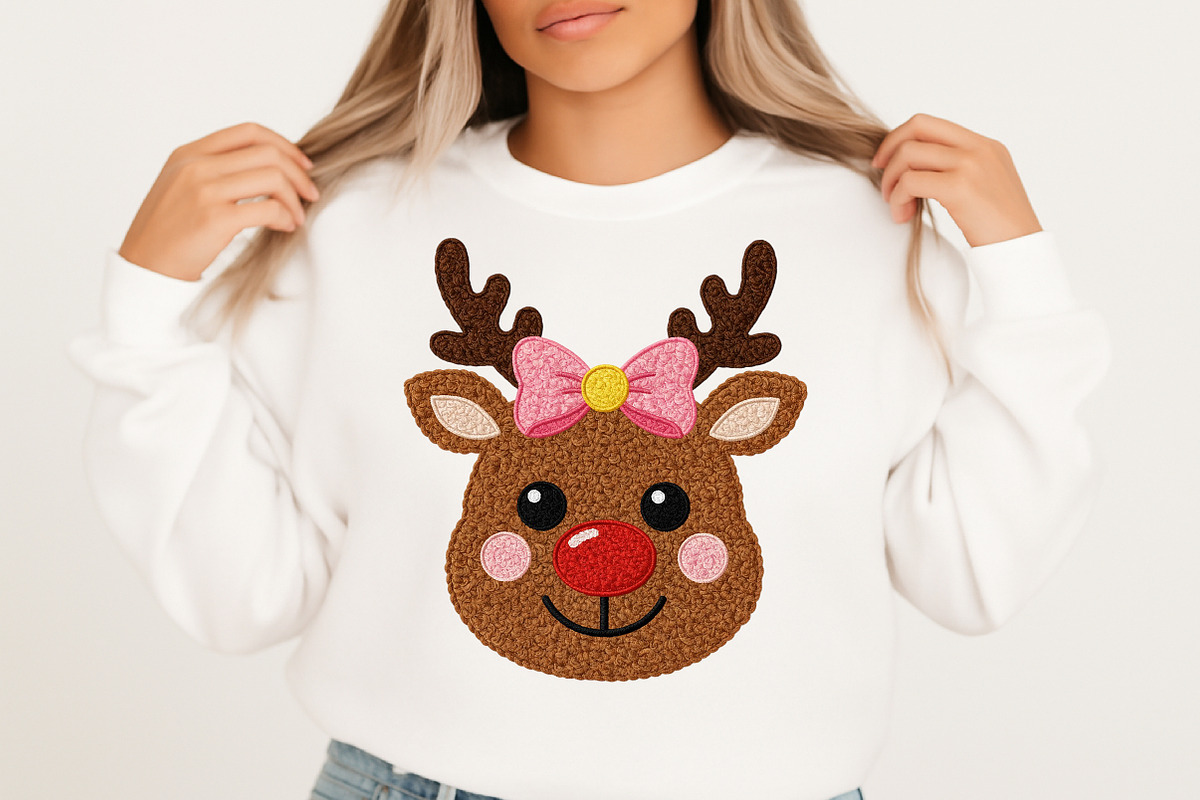 Yarn Crochet Reindeer PNG, an Illustration by Craft Nest (Photo 3 of 5)