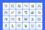 300 Finance and Operations Icons, a Duotone Icon by Creative Stall (Thumbnail 9 of 10)