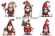 Whimsical Winter Gnome, an Illustration by Craft Nest (Thumbnail 6 of 8)