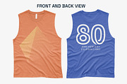 Bella Canvas 3483 Muscle Tank Mockup, a Shirt Mockup by GraphicHero (Thumbnail 3 of 9)