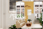 LENIS ROOM Natural Frame Mockup Set, a Household Mockup by Stykke Studio (Thumbnail 4 of 58)