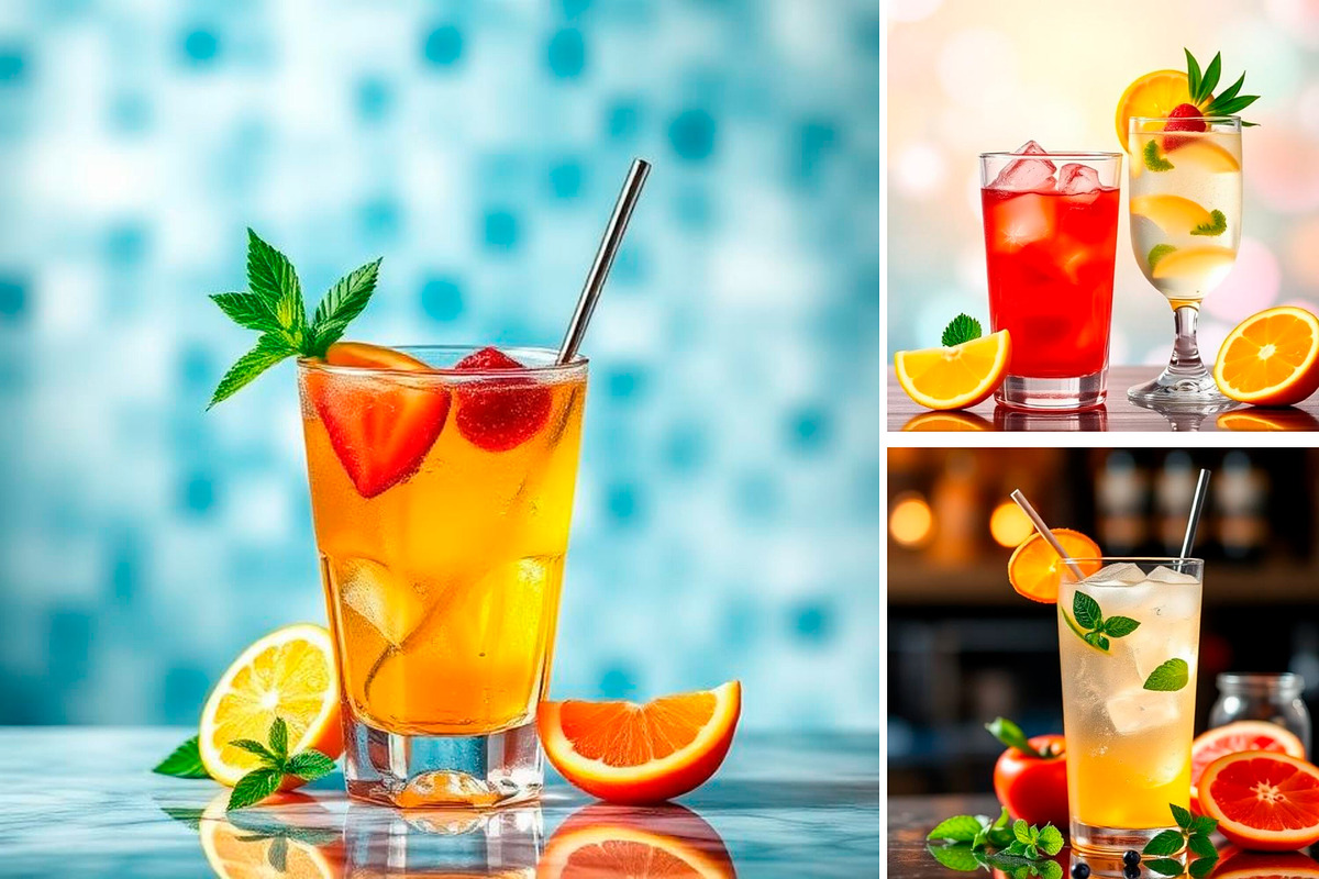 Fresh Cocktail Drink Fruit, a Background Graphic by IrySha (Photo 1 of 6)