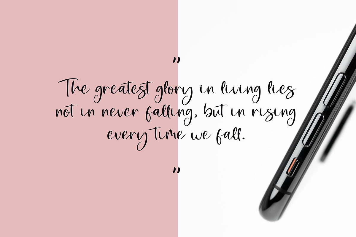 Rossitta Modern Script Font, a Script Font by Giant Design (Photo 4 of 10)