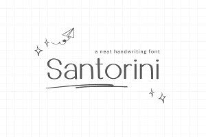 Santorini - Sans Serif Font