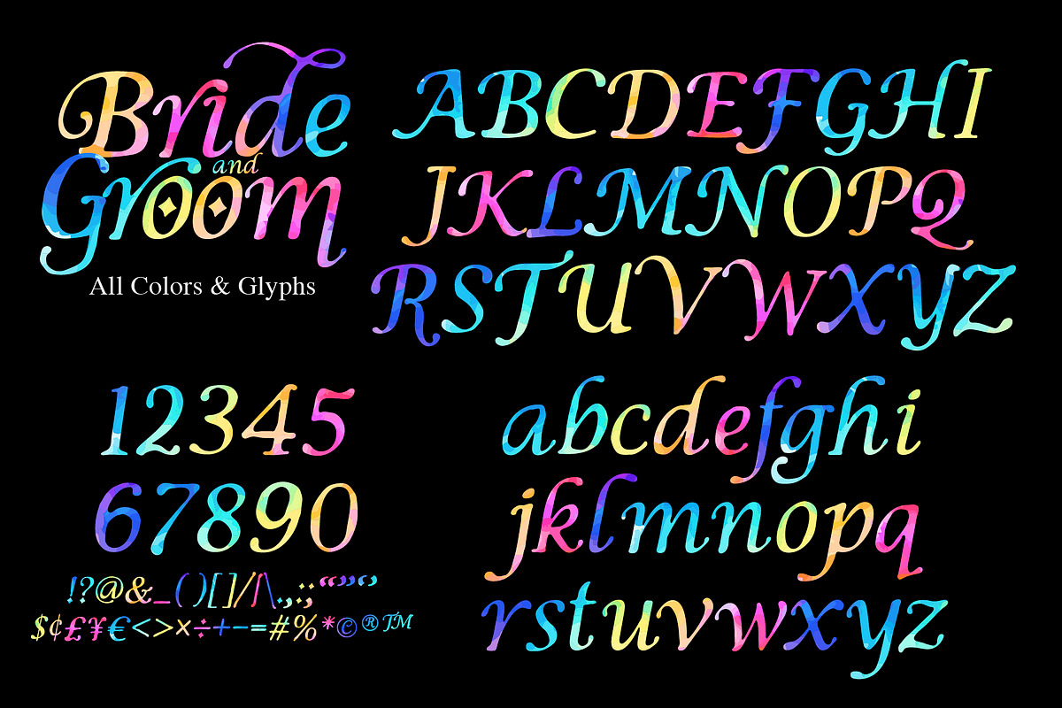Bride and Groom, a Script Font by BBtypeStudios (Photo 9 of 11)