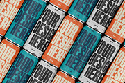 Diagonal Pattern 330ml Can Mockup, a Packaging Mockup by Design Squad (Thumbnail 3 of 3)