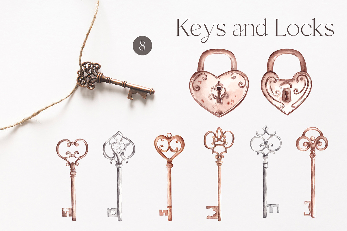 Vintage Collection Cliparts, a Graphic by YuliyaArtGarden (Photo 6 of 17)