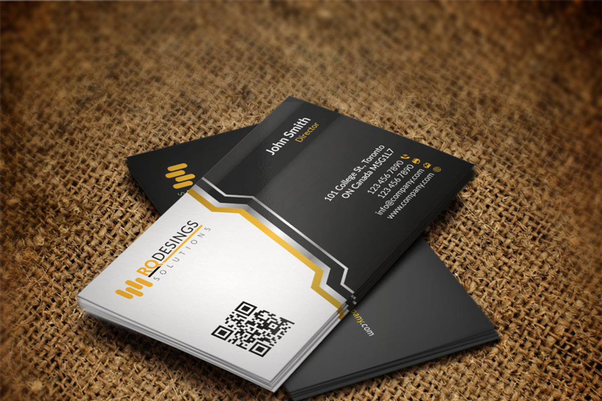 Corporate Business Card 16, a Business Card Template by RQ Designs (Photo 4 of 5)