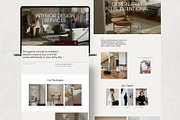 Showit Website for Interior Designer, an App Template by Digital&Chic (Thumbnail 5 of 8)