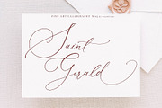 Saint Gerald//Luxury Font SALE !!!, a Handwritten Font by PeachCreme (Thumbnail 1 of 14)