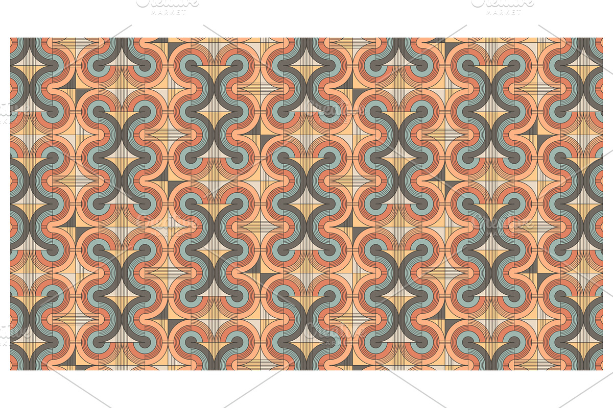 Geometric Seamless Patterns, a Pattern Graphic by Creative Backgrounds (Photo 4 of 8)