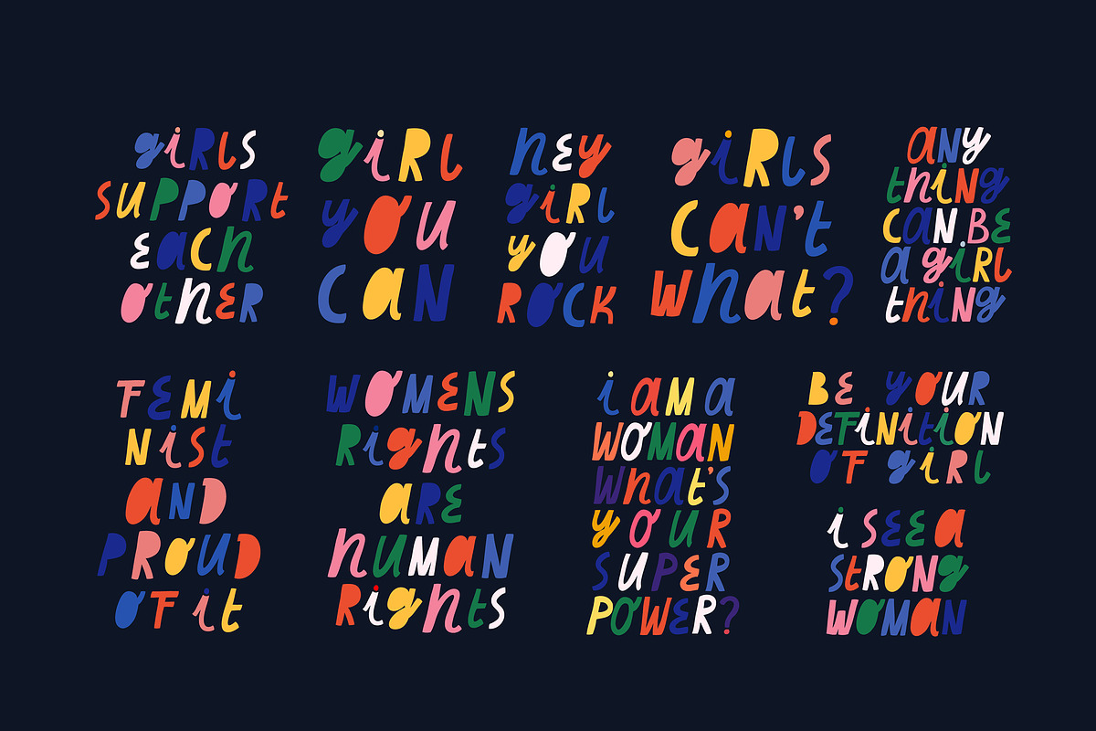 GIRLS: Quotes and Elements, an Object Graphic by Anny (Photo 11 of 14)