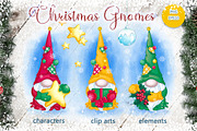 Christmas gnomes, an Illustration by Maycat_store (Thumbnail 1 of 5)