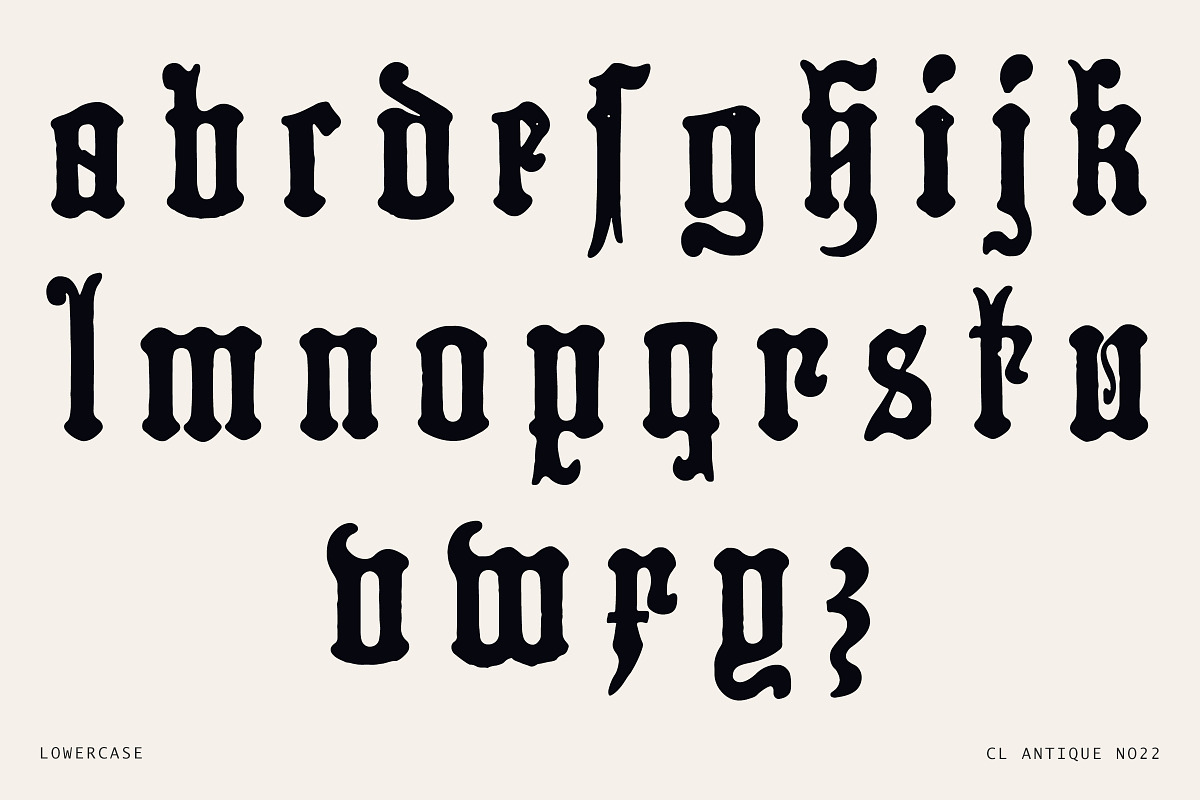 Decorative Gothic Display Font, a Blackletter Font by Century Library (Photo 4 of 6)