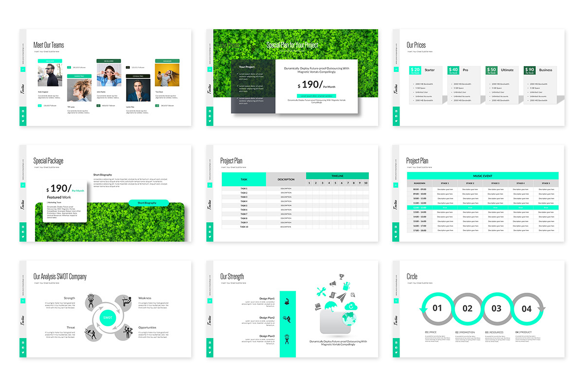 Toetiec Keynote Template, a Presentation Template by Stock Shape (Photo 6 of 7)