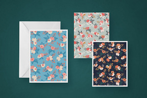 Ivy & Bloom - Seamless Patterns