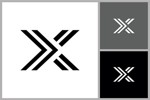 Abstract Letter X Logo Design, a Branding & Logo Template by quadrazo