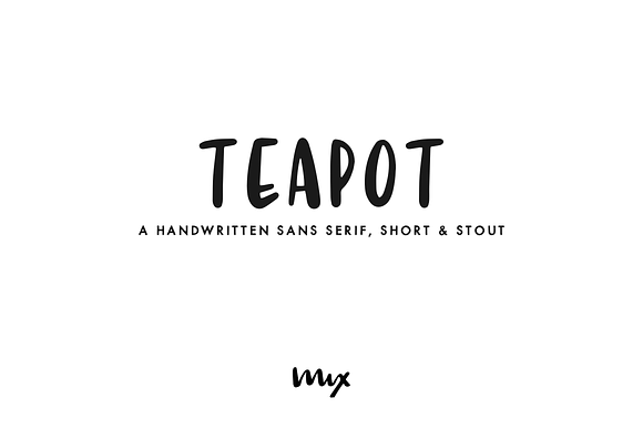 Teapot — A Handwritten Sans Serif preview 4