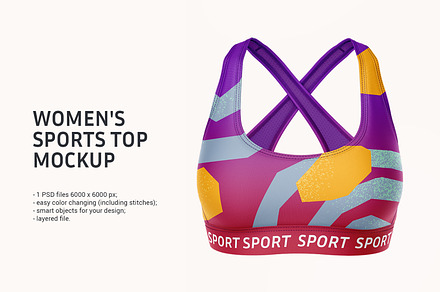 Women's Sport Tank Top mockup