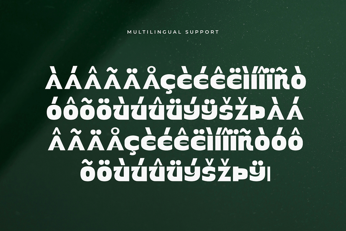 Hexbold – Bold Modern SansSerif Font, a Sans Serif Font by overlaytemplates (Photo 5 of 5)