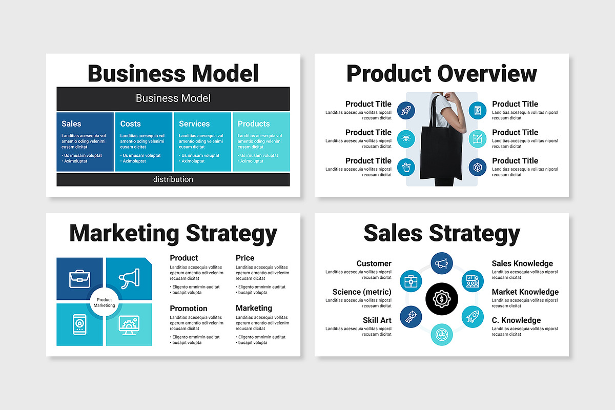 Business Plan Presentation Template, a Presentation Template by E-Type (Photo 4 of 5)
