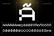 Megatrox – Mecha Font, a Sans Serif Font by Almarkhatype (Thumbnail 15 of 15)