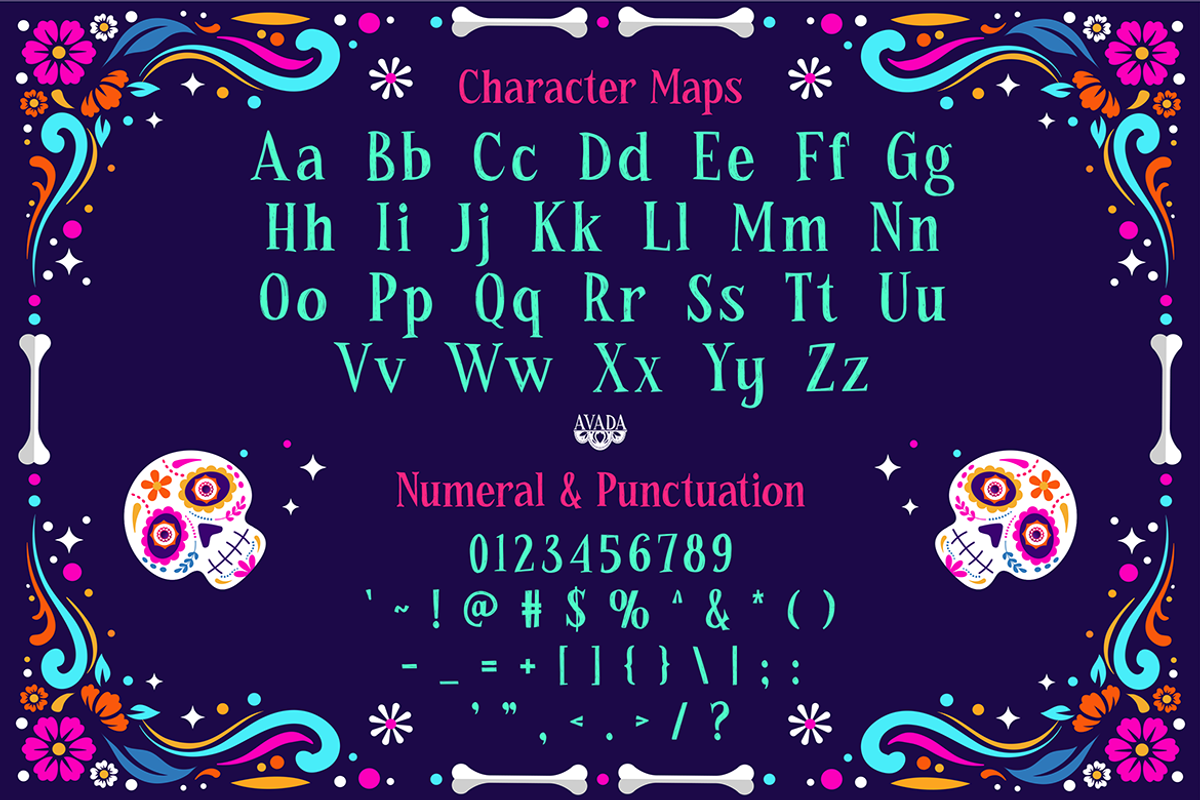 AVADA, a Font by Pinisi ART (Photo 2 of 10)