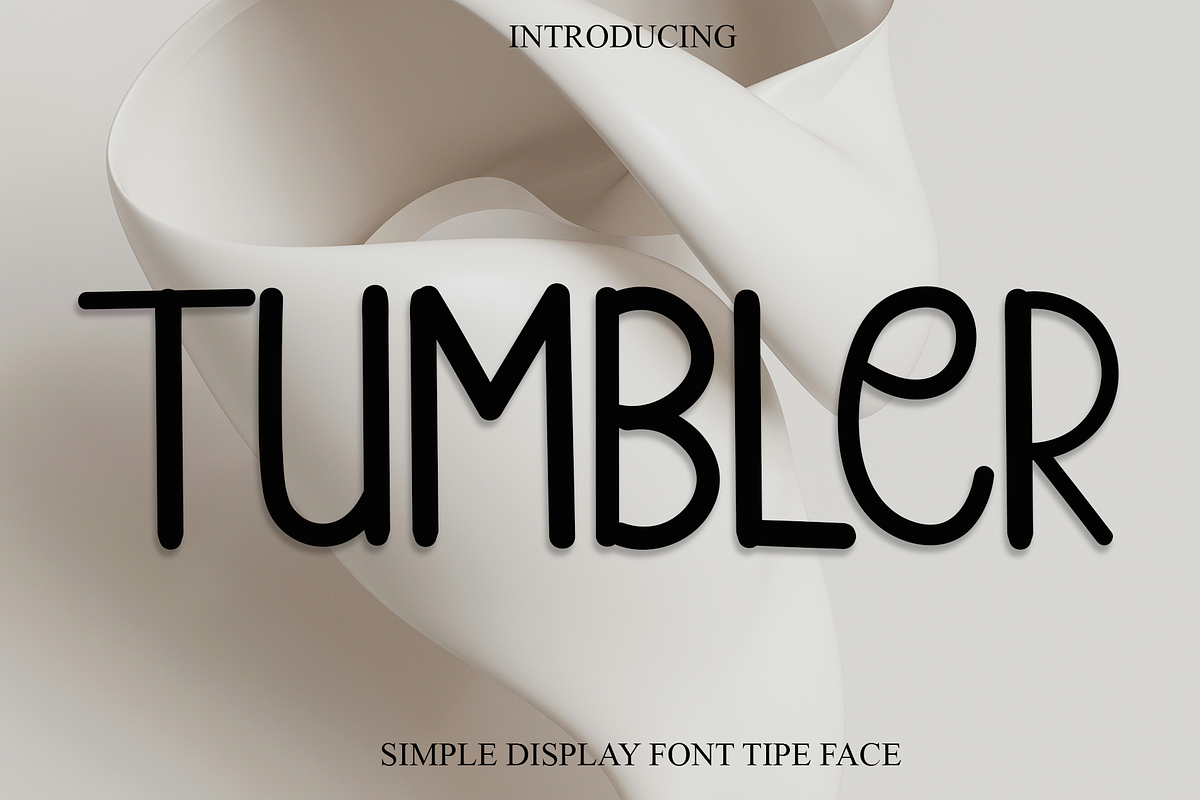 Tumbler, a Script Font by FreshTypeINK (Photo 1 of 8)