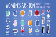 Women's Clothing On-line, an Object Graphic by Rosa Puchalt (Thumbnail 1 of 3)