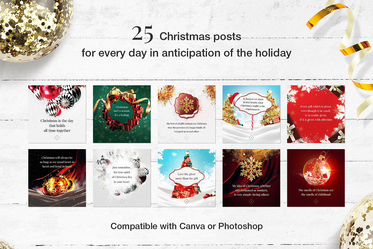 Advent Calendar Instagram | Canva, a Social Media Template by BigWeek (Photo 3 of 8)