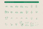101 Eco Friendly Icons + 25 Bonus, an Outline Icon by Sinclair Creative Agency (Thumbnail 5 of 13)