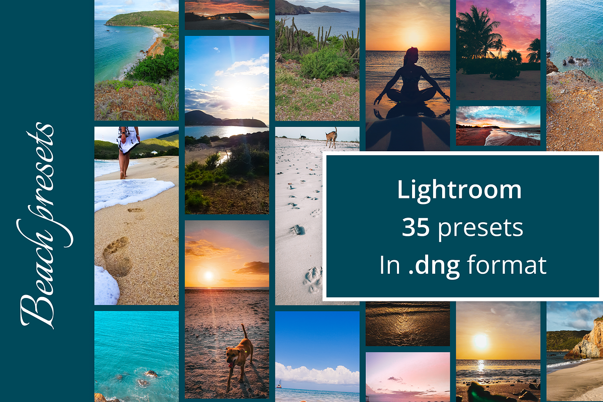 35 Presets for lightroom. Beach, a Preset Add-On by uiux_Marty (Photo 1 of 10)
