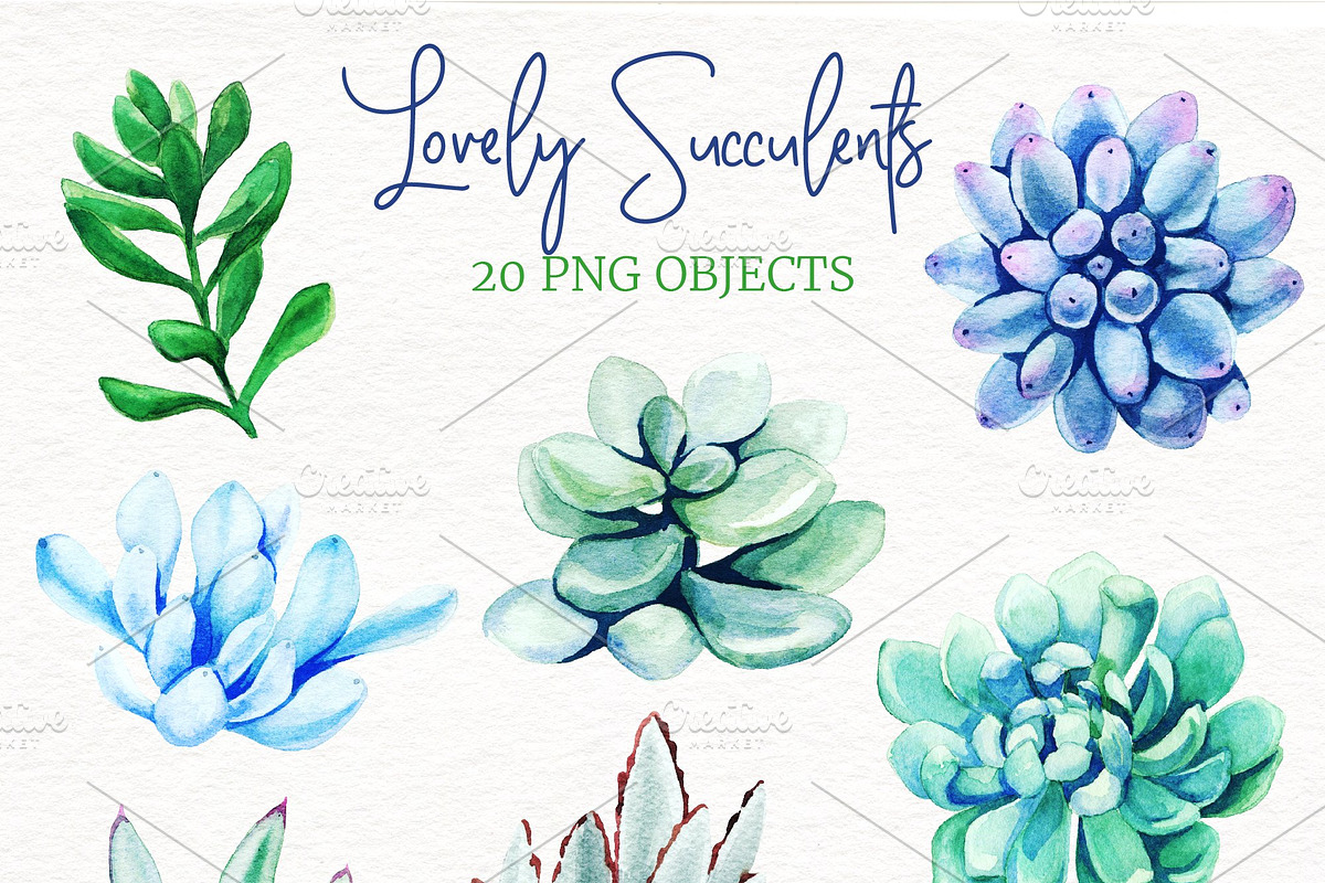 Floral Watercolor Bundle, an Object Graphic by JSolomatina (Photo 19 of 23)