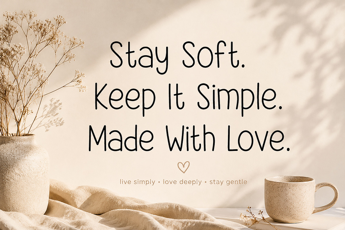 Simplexa – Soft Rounded Minimal Font, a Handwritten Font by Wow Magic (Photo 6 of 9)