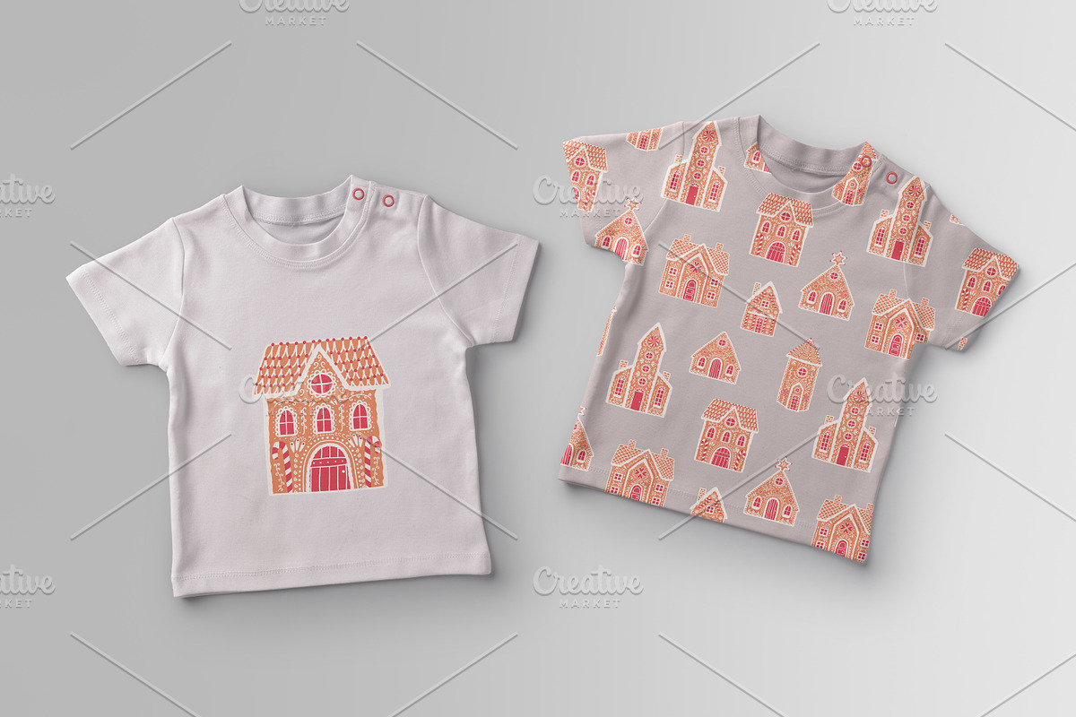 Gingerbread houses, a Decorative Illustration by Good Studio (Photo 8 of 10)