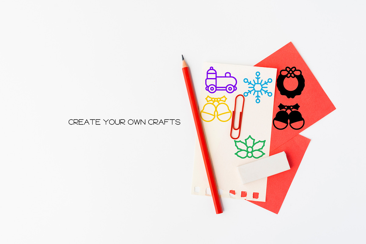 Christmas Icons - Dingbat Font, a Symbol Font by WADLEN (Photo 5 of 7)