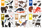 Alphabet with Animals, an Object Graphic by ianakauri (Thumbnail 3 of 4)