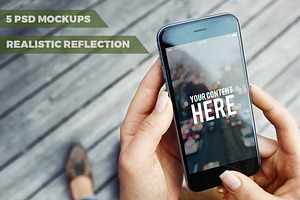 5 PSD Mock-ups