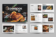 Modern Cookbook Magazine Template, a Magazine Template by MightyDesign (Thumbnail 1 of 8)