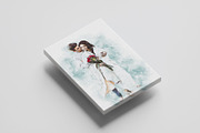 Watercolors Couple's Dreamy Painting, an Action Add-On by MRI STUDIO (Thumbnail 6 of 26)