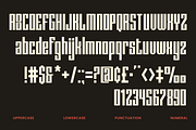 Overtall Ultra Condensed Sans Font, a Sans Serif Font by Rasio Studio (Thumbnail 2 of 11)