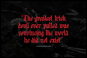 Yeremia | Blackletter Typeface, a Blackletter Font by Denustudios (Thumbnail 9 of 12)