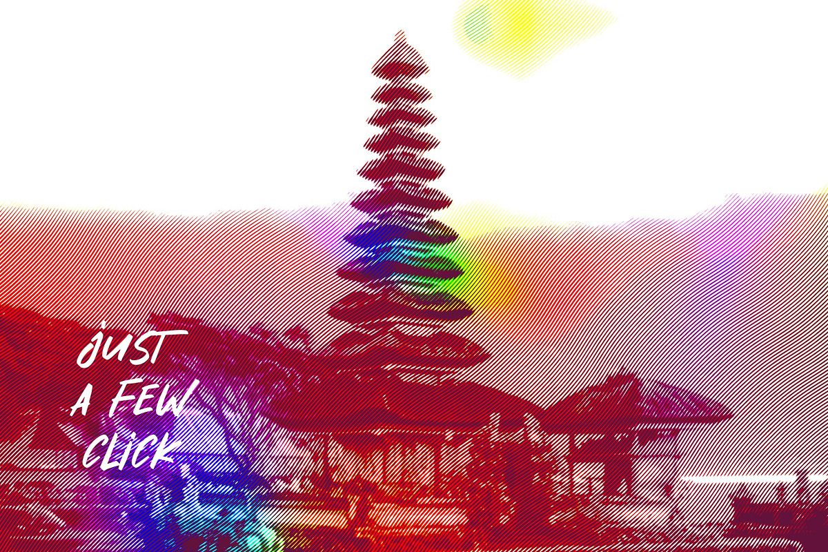 Engraved Colorful Photo Effect, a Layer Style Add-On by WudelMbois Studio (Photo 3 of 3)