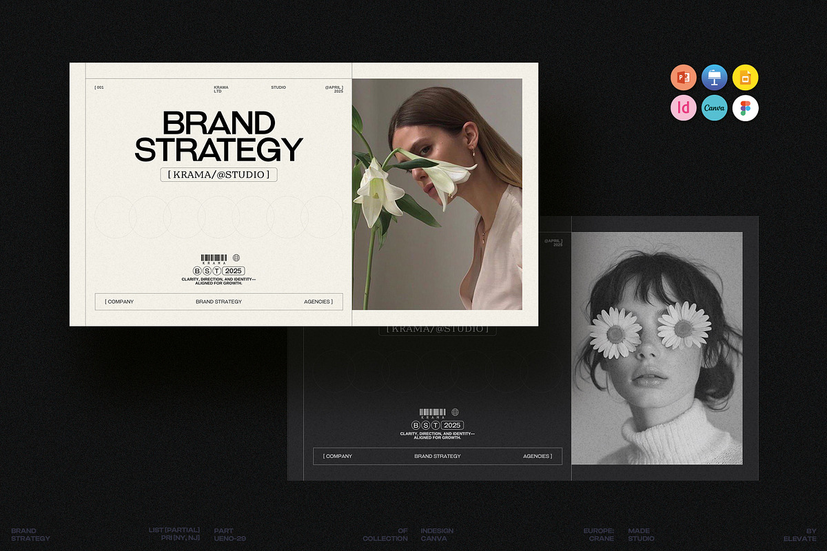 Krama Brand Strategy Template, a Presentation Template by Studio Elevate (Photo 12 of 12)